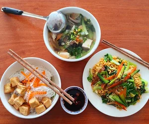 quán ăn chay tại Quận 12