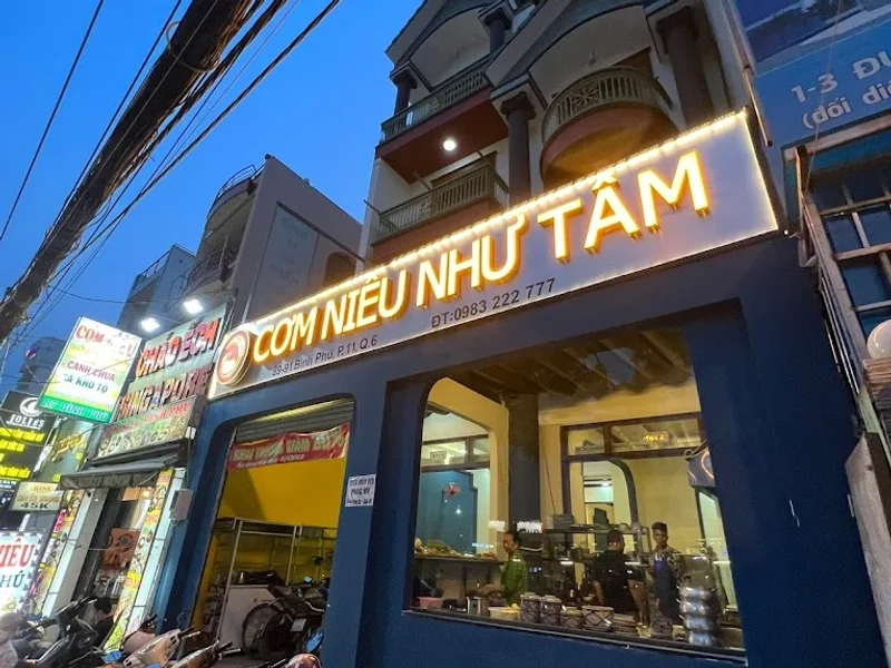 CƠM NIÊU NHƯ TÂM | CƠM NIÊU NGON QUẬN 6