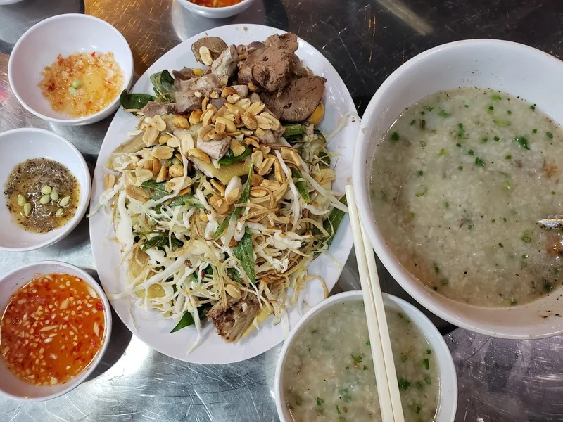 Cháo gà Vân Hương