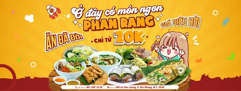 Phan Rang Quán - bánh căn, bánh xèo, nem cuốn