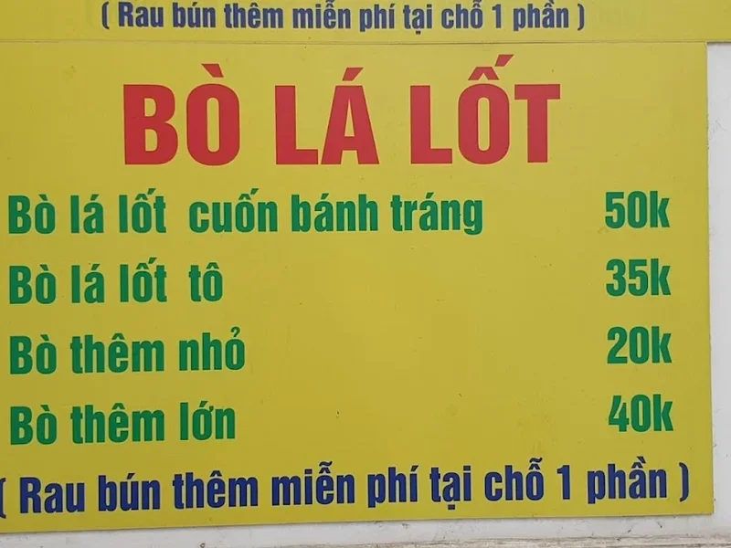 Bún Thịt Nướng Quán 339