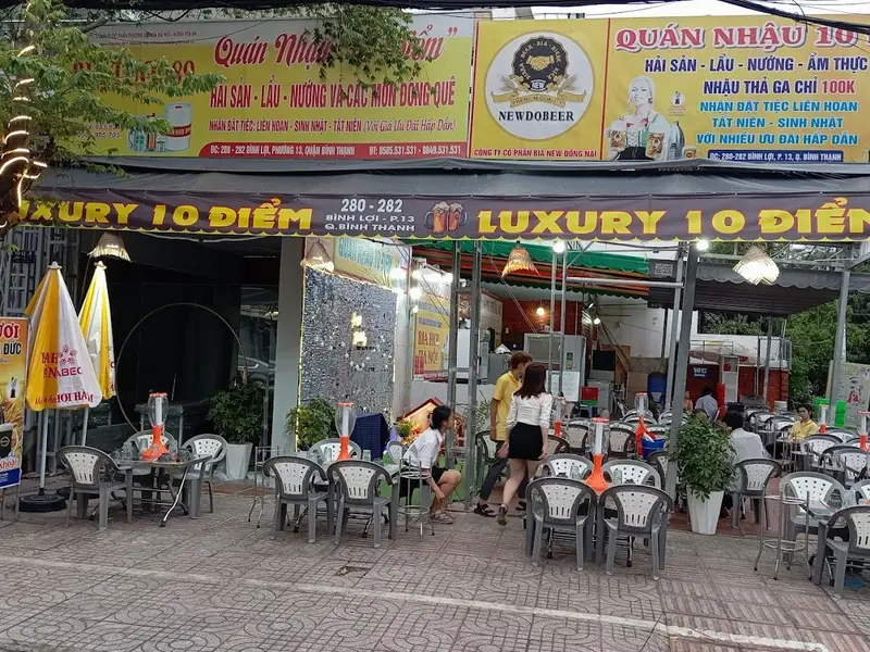 QUÁN NHẬU BÌNH DÂN 10 ĐIỂM