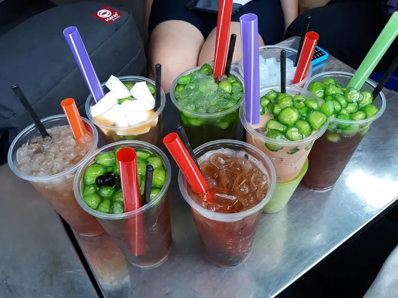 Trà sữa Hồng Gấm