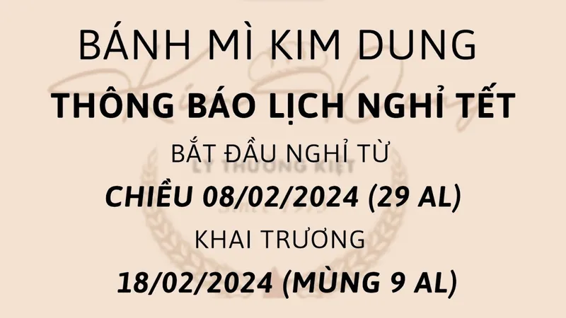 Bánh Mì Kim Dung lý thường kiệt