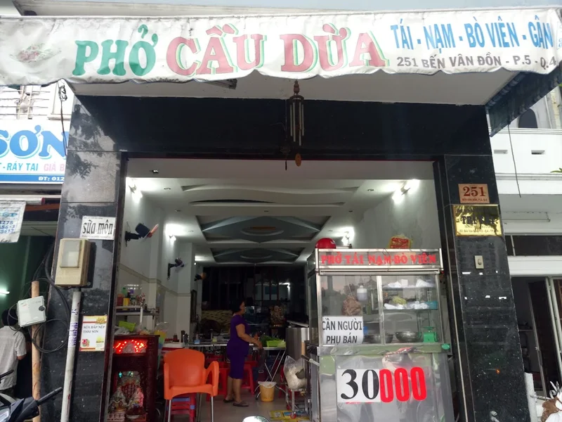 Phở bò Cầu Dừa