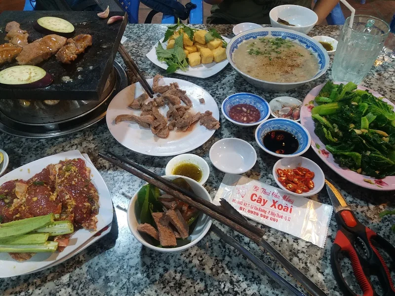 Bê Thui Cầu Mống Cây Xoài