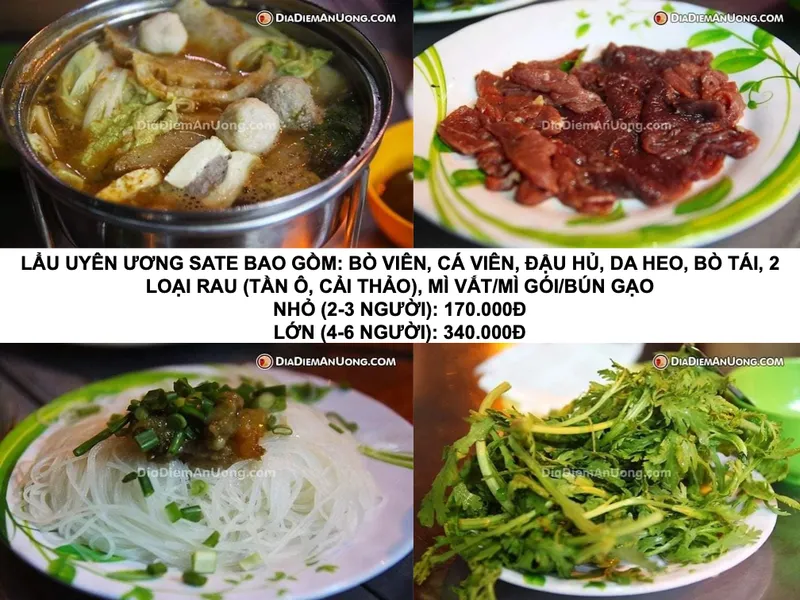 Lẩu sa tế uyên ương