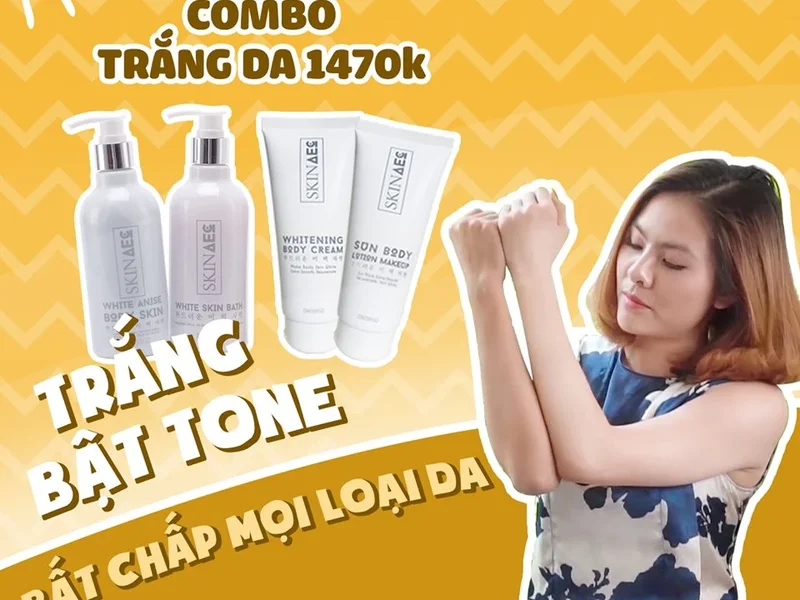 Tắm Trắng SKin AEC Lê Dương Bảo Lâm Tắm Trắng Toàn Thân Tại Nhà