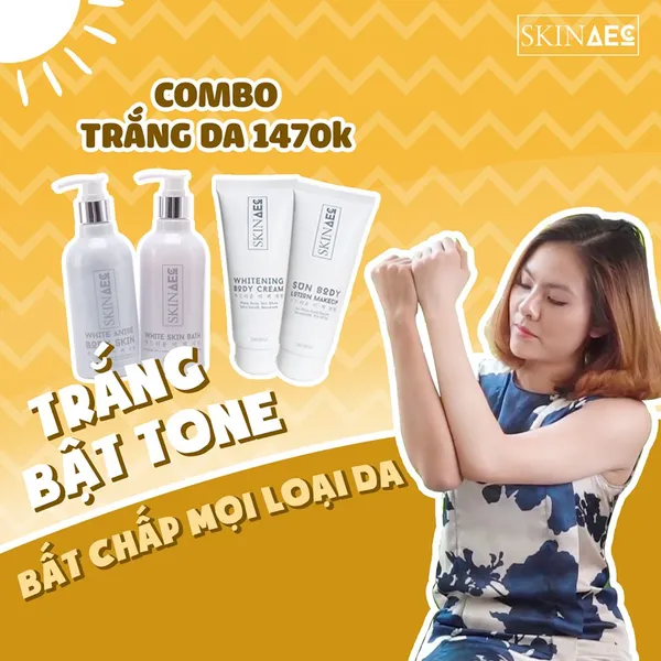 Tắm Trắng SKin AEC Lê Dương Bảo Lâm Tắm Trắng Toàn Thân Tại Nhà