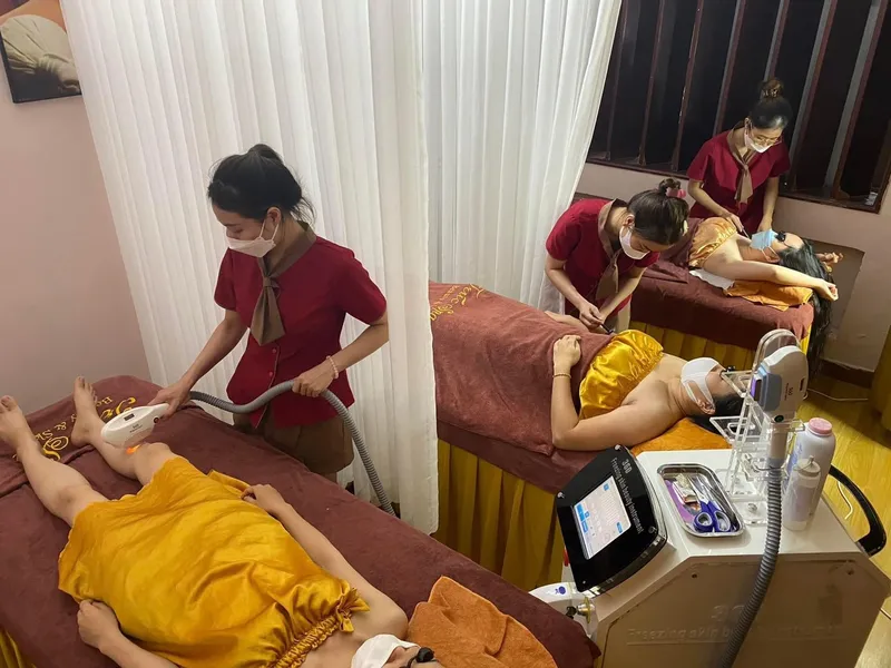 Gội đầu dưỡng sinh _chăm sóc da _ TRÚC SPA Phan Văn Hớn q12