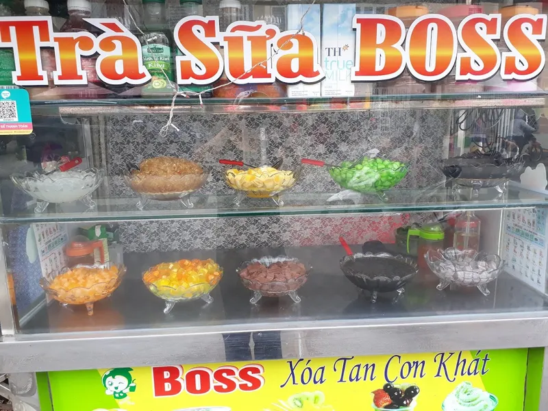 Trà Sữa Trà Đào Boss