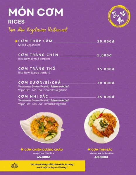 Quán Chay Tâm Hậu
