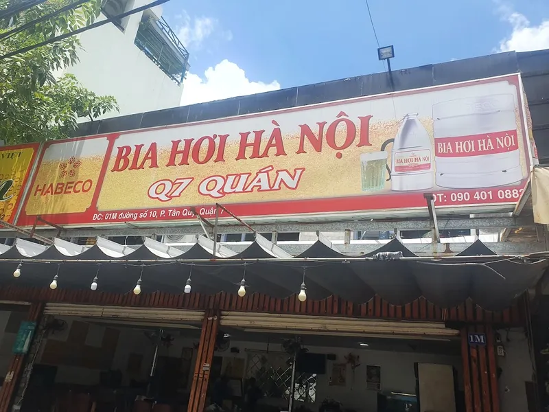 BIA HƠI HÀ NỘI QUẬN 7