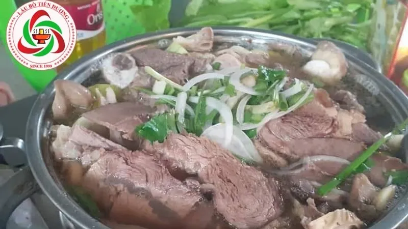 Lẩu bò Tiến Dương