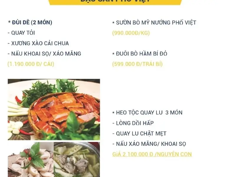 Nhà hàng ẩm thực Phố Việt - 46 Lê Hồng Phong - Quận 5 - Hồ Chí Minh