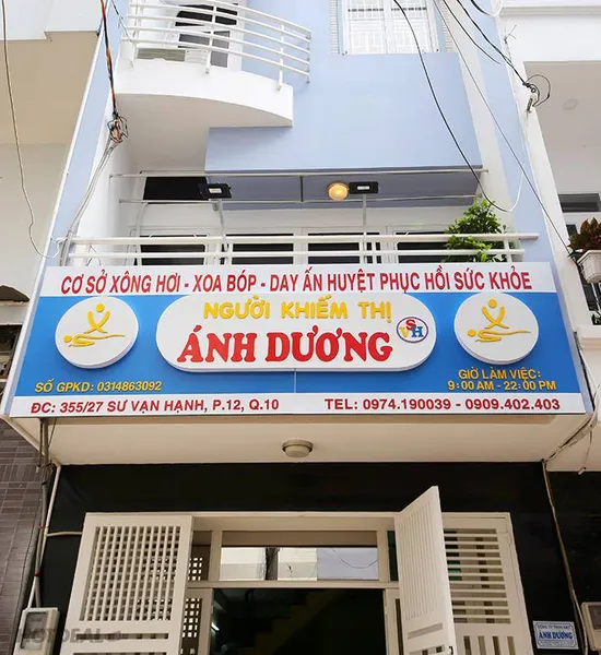 Spa khiếm thị ÁNH DƯƠNG