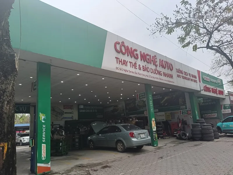 Garage Dịch vụ Sửa chữa nhanh Công nghệ Auto