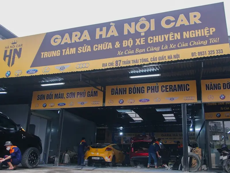 Gara ô tô Hanoicar - Sơn sửa ô tô