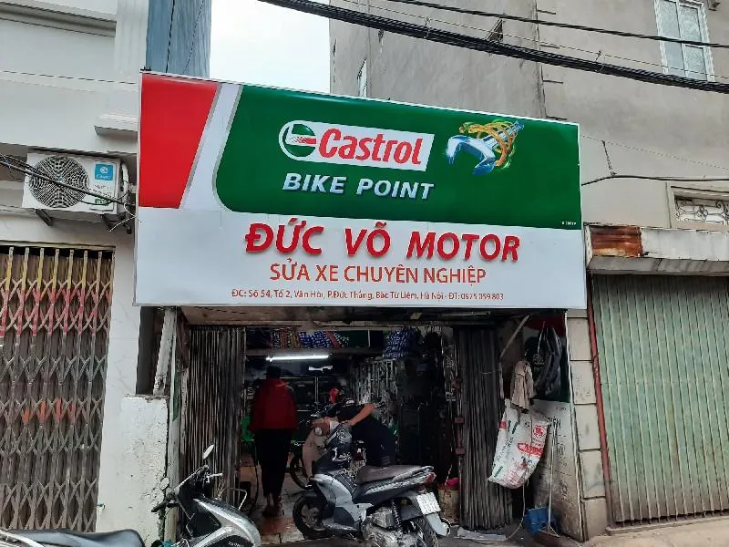 Cửa hàng sửa xe máy Castrol Đức Võ