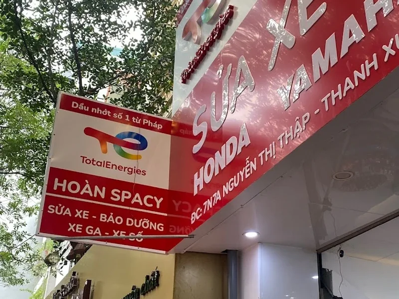 TT Sửa Chữa Xe Máy Hoàn Spacy CN Nguyễn Thị Thập