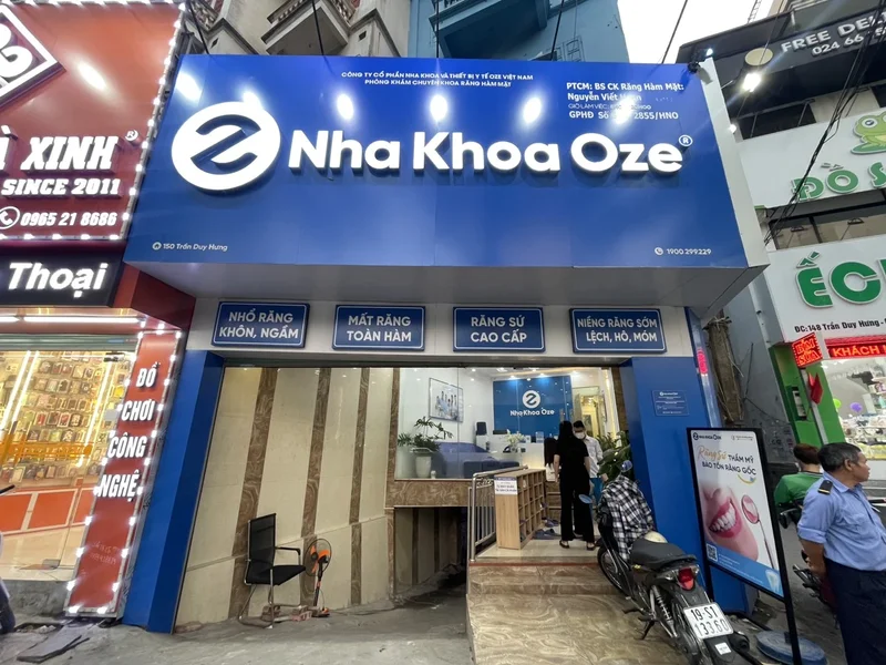Nha Khoa Oze Trần Duy Hưng