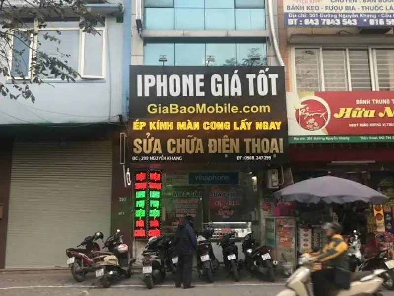 Cửa hàng sửa chữa điện thoại Giabaomobile