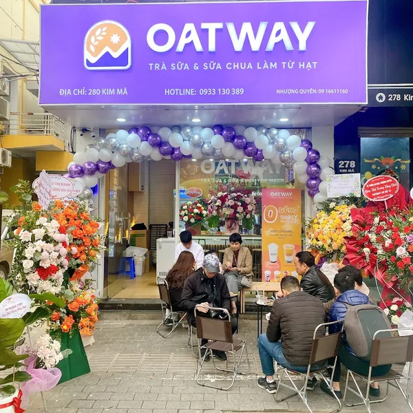 Oatway Trà sữa và sữa chua yến mạch