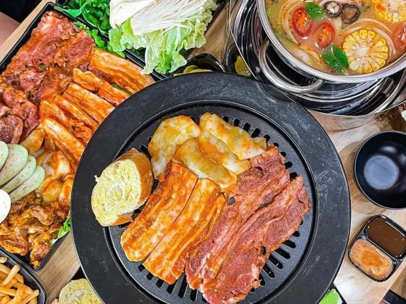 Lẩu nướng Bulgogi - Sốt Homemade & Lẩu Thái Tomyum
