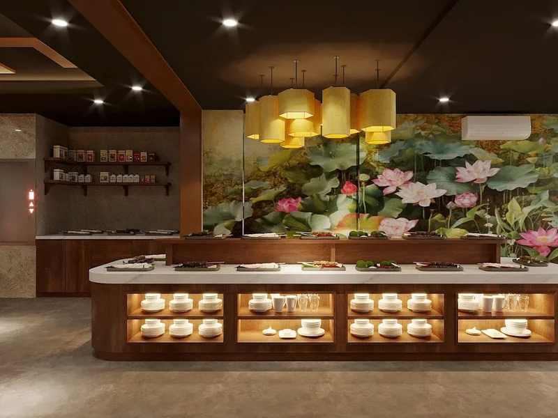 Buffet chay Tâm Bình