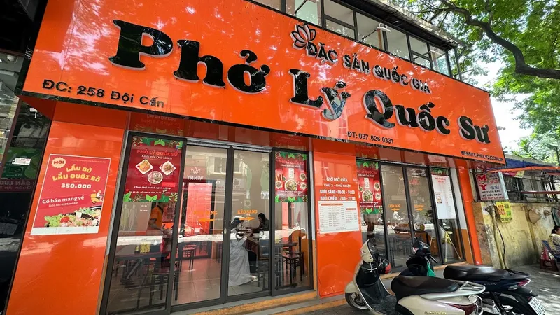 Phở Lý Quốc Sư - 258 Đội Cấn | Phở Ngon Ba Đình | Phở Ngon Hà Nội