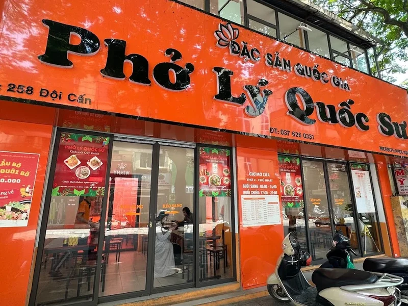 Phở Lý Quốc Sư - 258 Đội Cấn | Phở Ngon Ba Đình | Phở Ngon Hà Nội