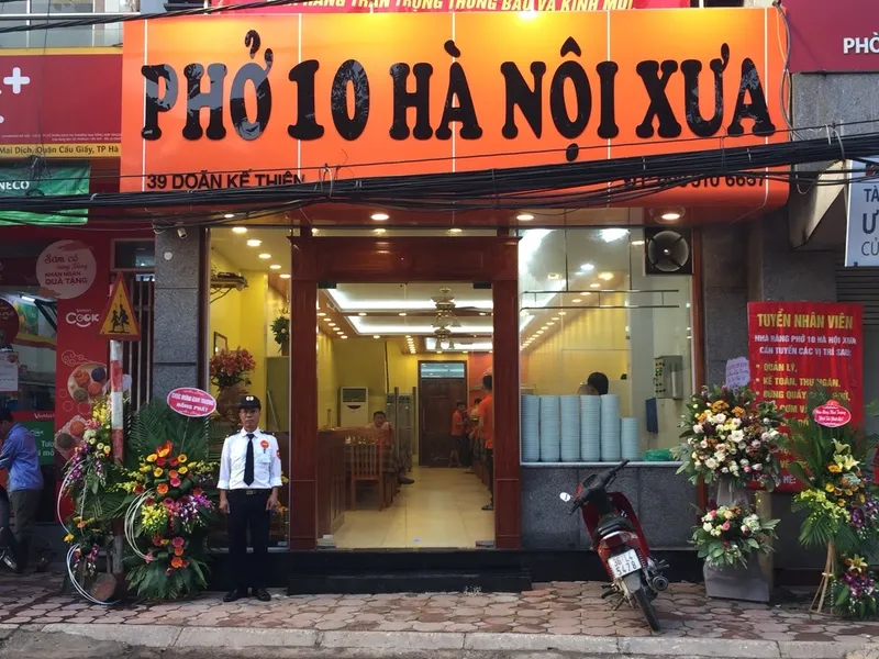 Phở 10 Hà Nội Xưa (Cơ sở 01)