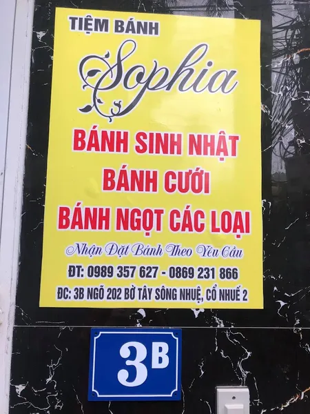 Tiệm Bánh Sinh Nhật Sophia