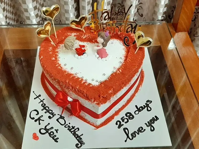 Bánh sinh nhật Tuyết Korea bakery