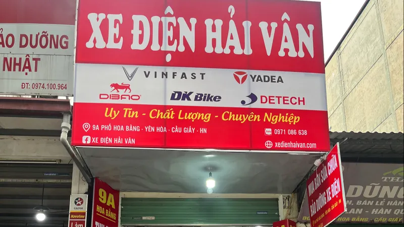 Cửa hàng sửa chữa xe đạp điện Hải Vân