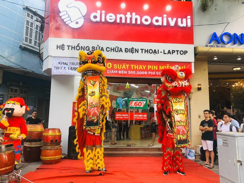 Sửa laptop, sửa điện thoại Cầu Giấy - Điện Thoại Vui Trần Duy Hưng