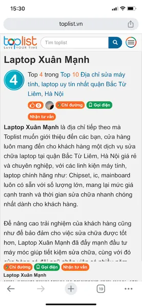 Trung tâm sửa chữa máy tính ( XUÂN MẠNH COMPUTER)