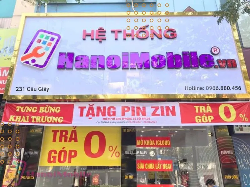 Cửa hàng điện thoại HanoiMobile - 231 Cầu Giấy