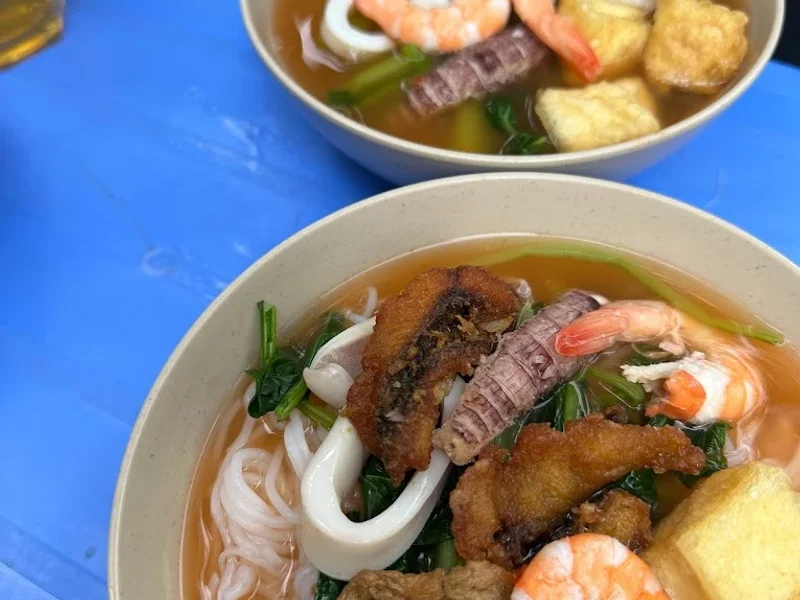 bún hải sản phương hoa