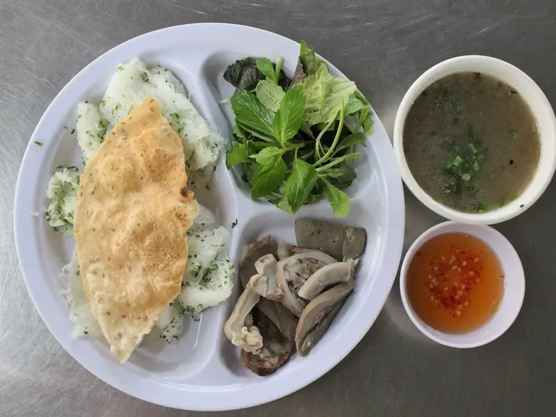 Quán bánh hỏi cháo lòng Bình Định Trúc Ly