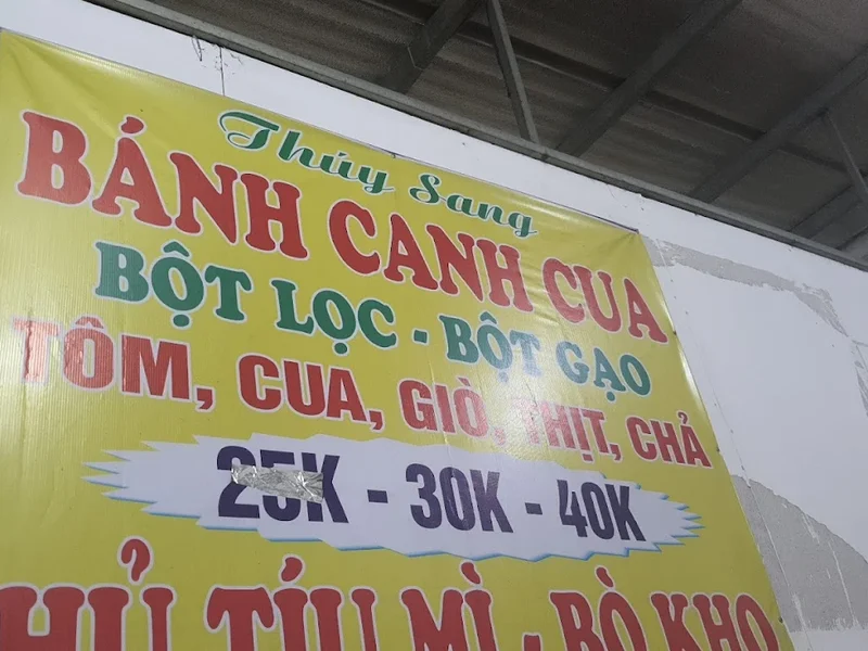 Bánh canh cua - Bò kho Thúy Sang