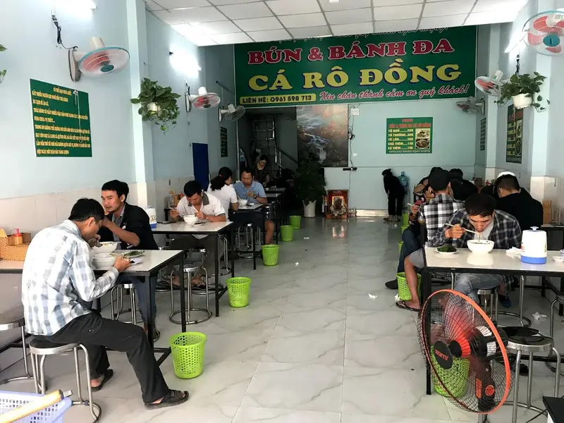 Bún Cá Rô Đồng - Quán Huân