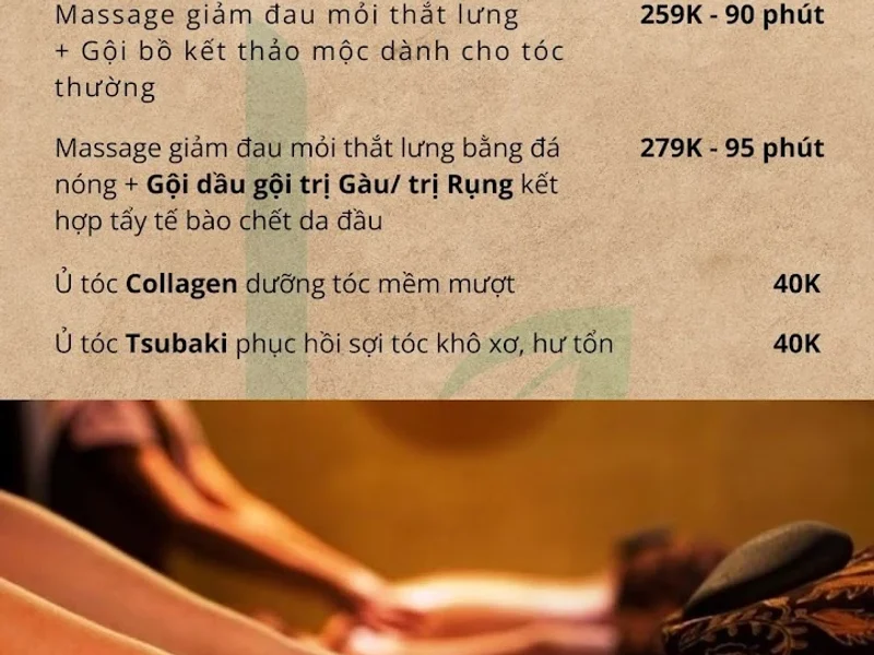 Lá Thơm - Gội đầu dưỡng sinh và Massage thư giãn Quận 6