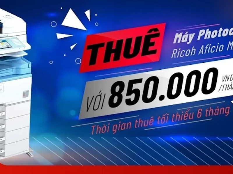 Dtex Cho Thuê Máy Photocopy Trắng Đen Và Màu Tại Quận 5