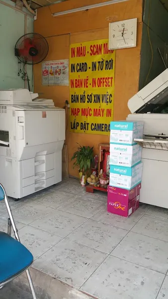 Cửa hàng Photocopy in ấn, Thiết Kế Trần Duy