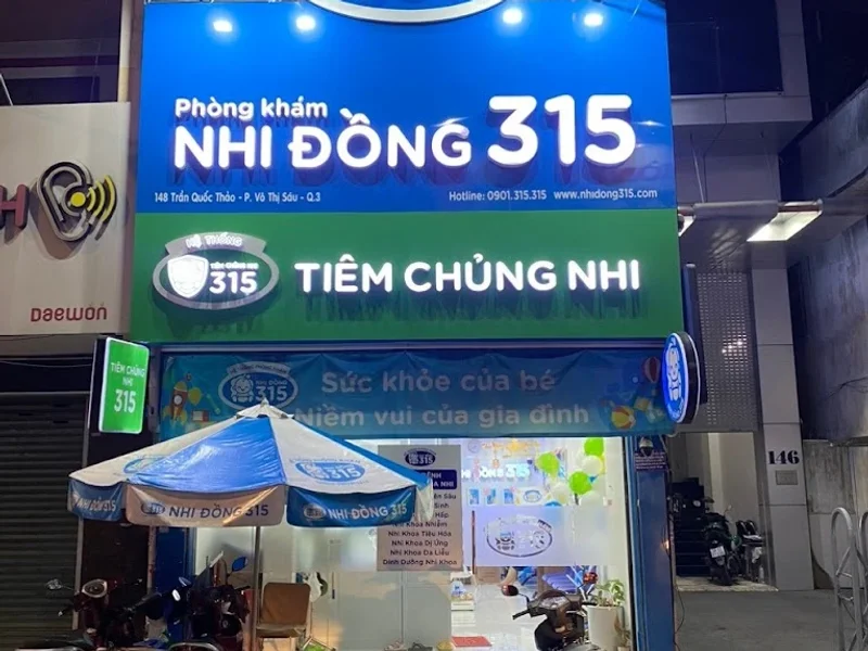 Nhi Đồng 315 Và Tiêm Chủng