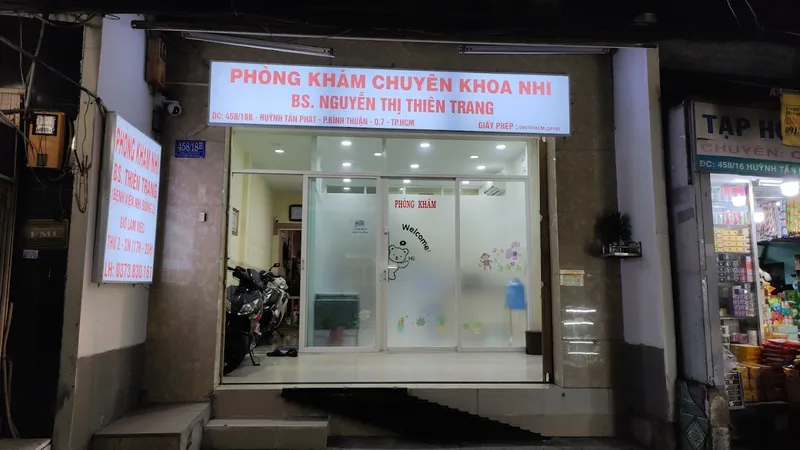 Phòng khám chuyên khoa Nhi bác sĩ Nguyễn Thị Thiên Trang