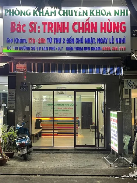 PHÒNG KHÁM CHUYÊN KHOA NHI BÁC SĨ TRỊNH CHẤN HÙNG(Bệnh viện nhi đồng 2)