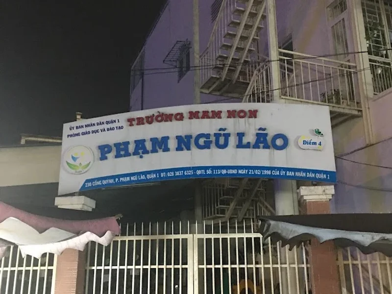 Trường Mầm Non Phạm Ngũ Lão