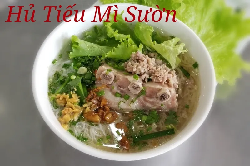 Hủ tiếu bò viên Lâm Ký